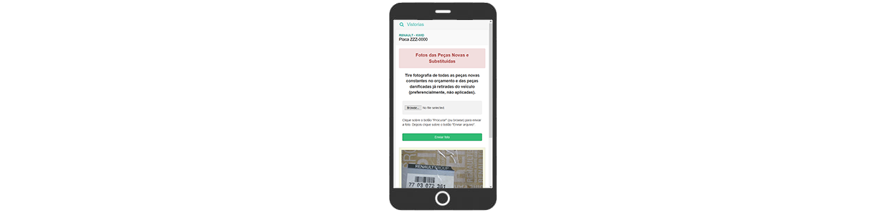 Vistoria de qualidade - Perfeito para oficinas de funilaria e ideal para clientes de seguradoras